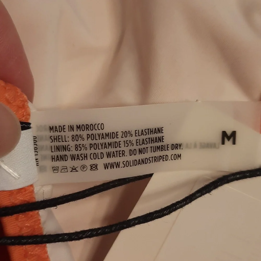 NWT SOLID & STRIPED Lindsay Monokini - Picture 11 of 13